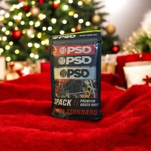 PSD Core Standard 3-Pack Premium Boxer Briefs
